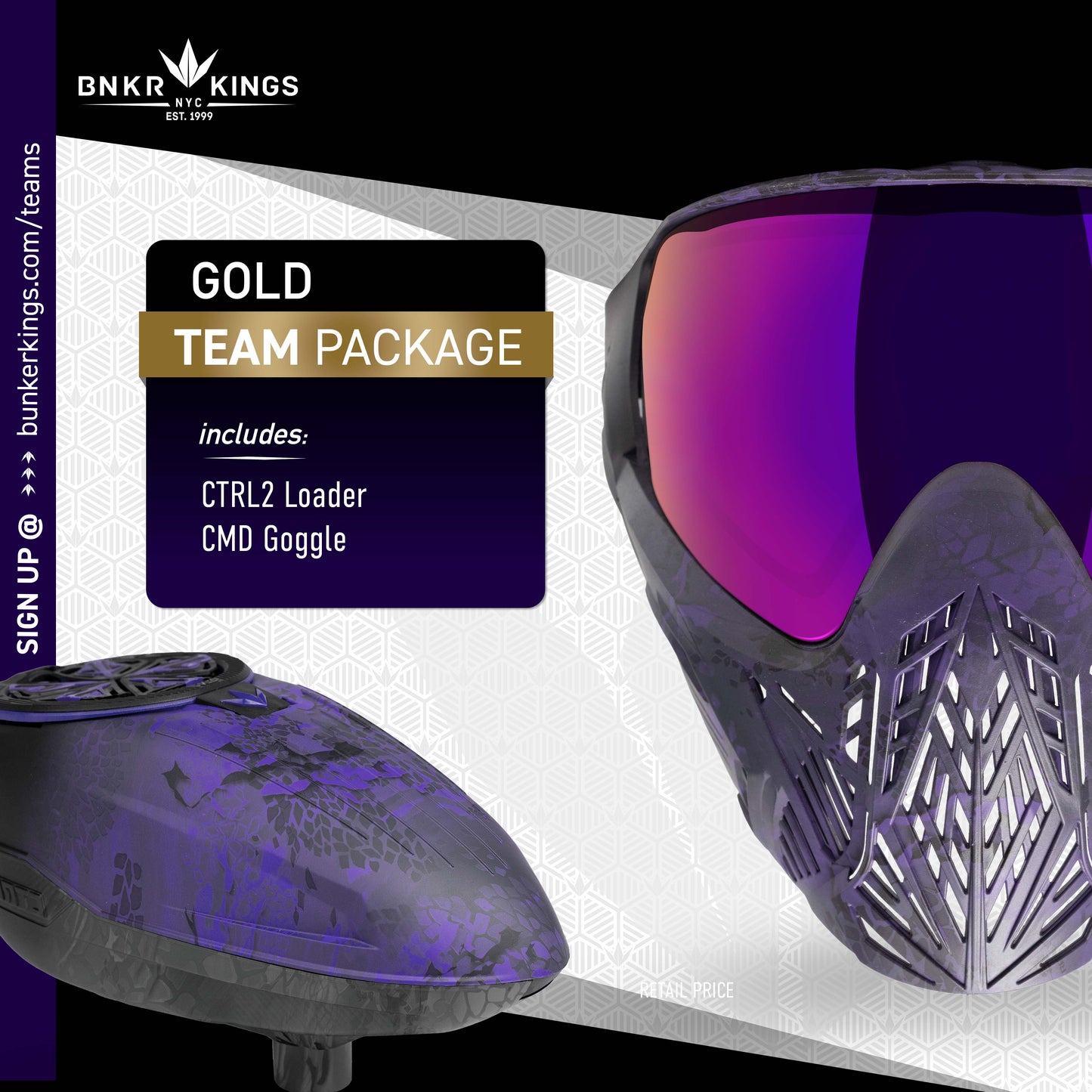 Bunkerkings Gold Team Package