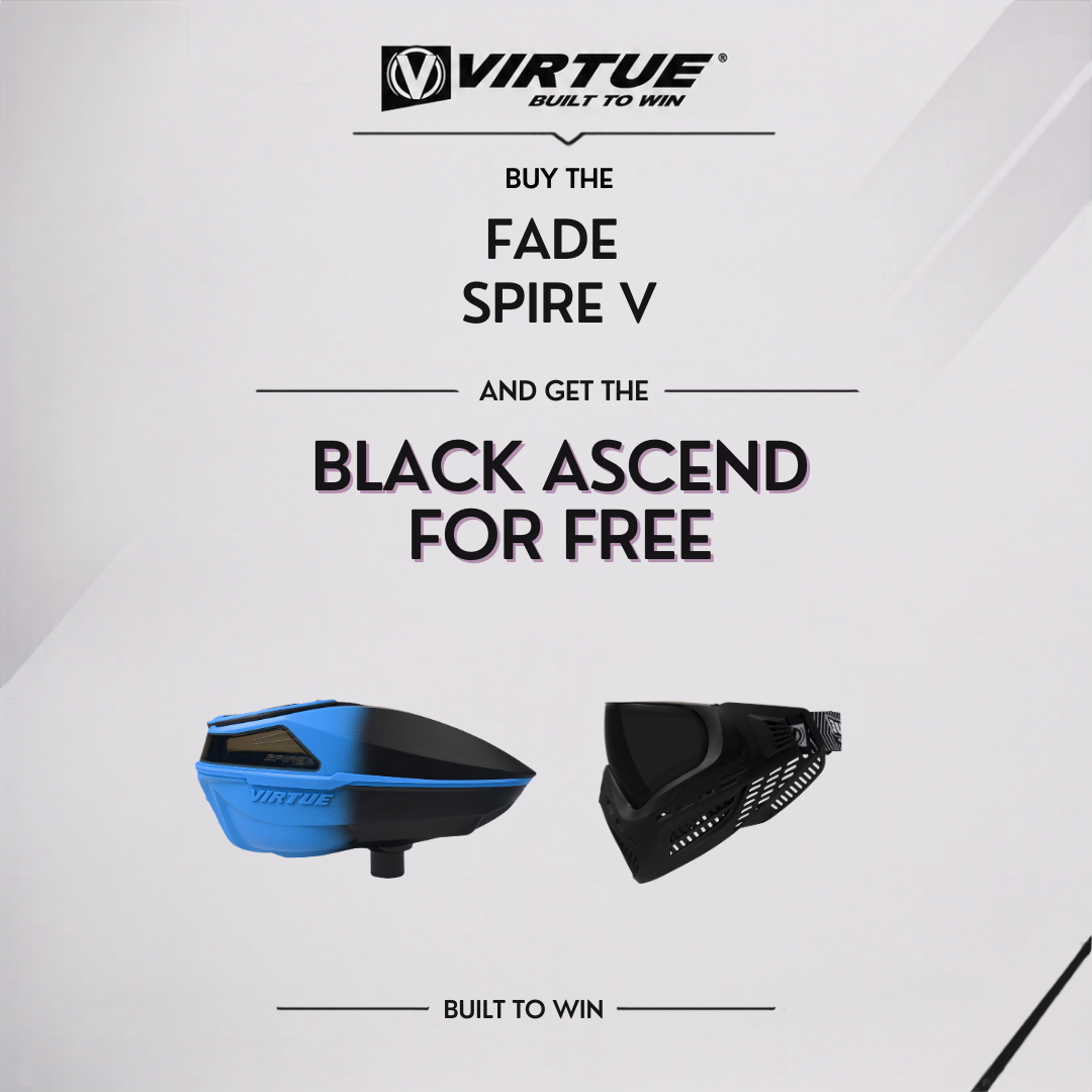 Buy One Get One Free Bundle - Cyan Black Fade Spire V + Black Ascend