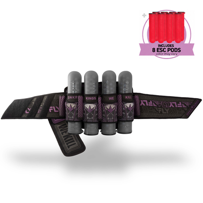 Bunkerkings Fly2 Pack 4+7 - Purple Skull (Incl. 8 ESC Pods)