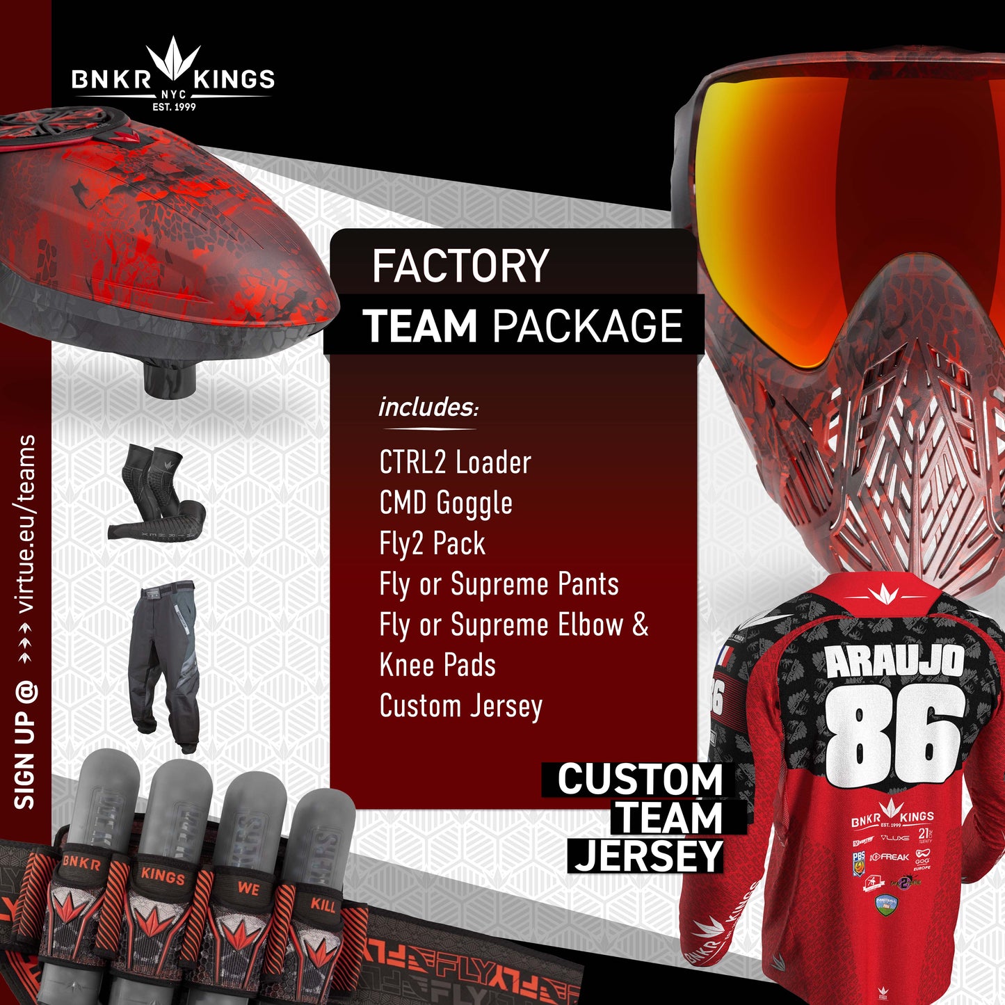 Bunkerkings Factory Team Package