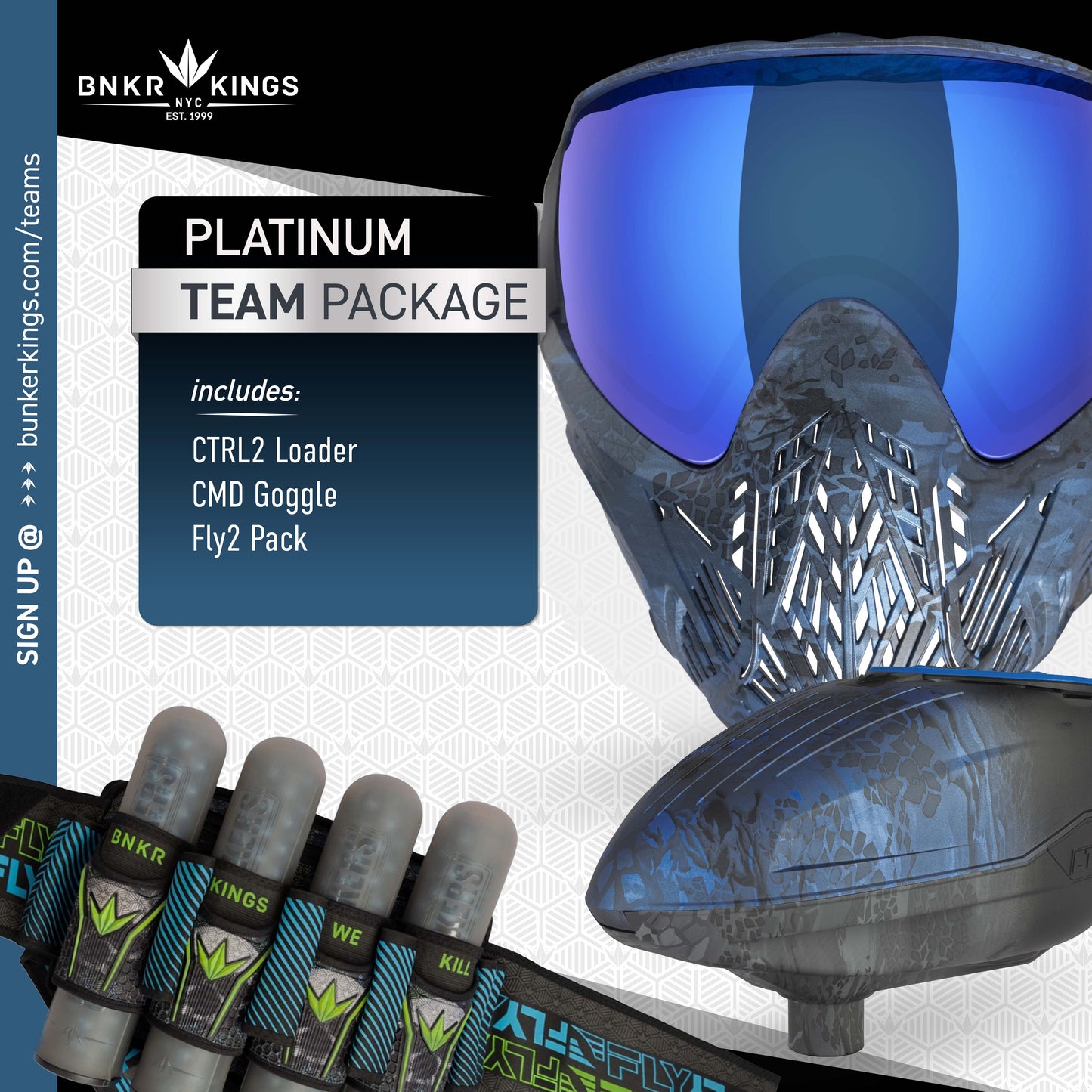 Bunkerkings Platinum Team Package