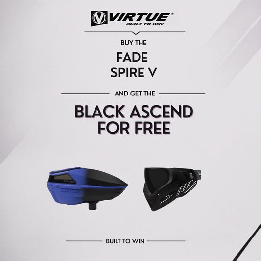 Buy One Get One Free Bundle - Blue Black Fade Spire V + Black Ascend