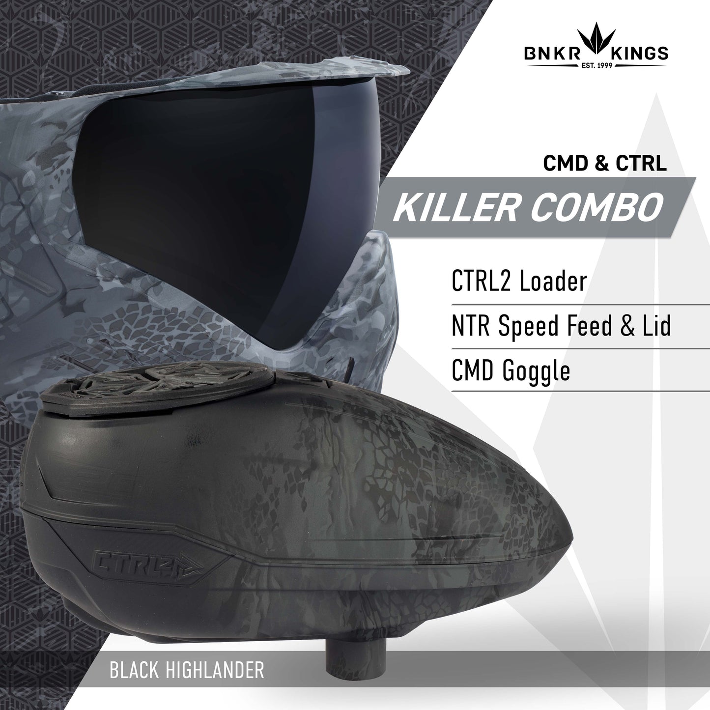 CMD & CTRL2 Killer Combo - Black Highlander