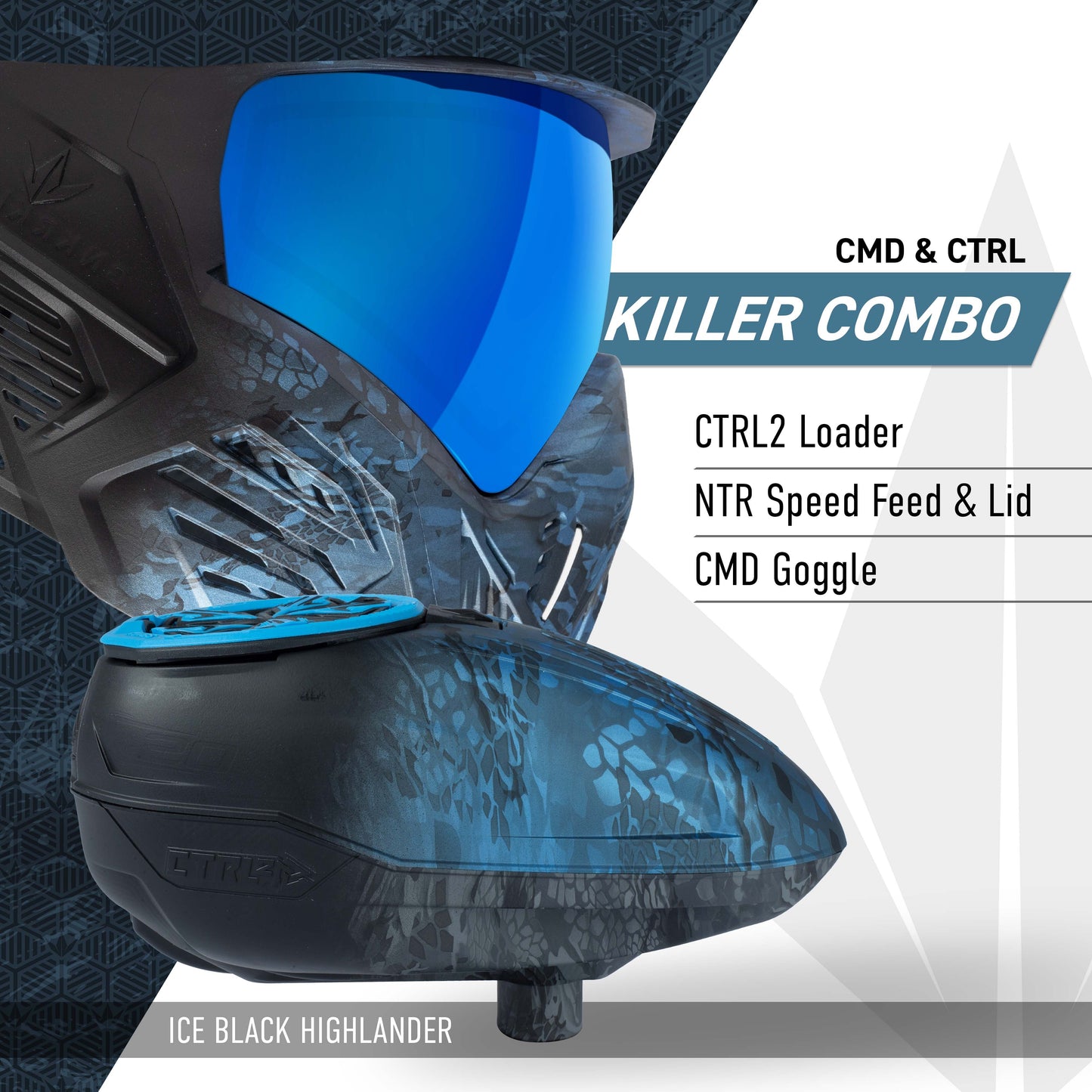 CMD & CTRL2 Killer Combo - Ice Black Highlander