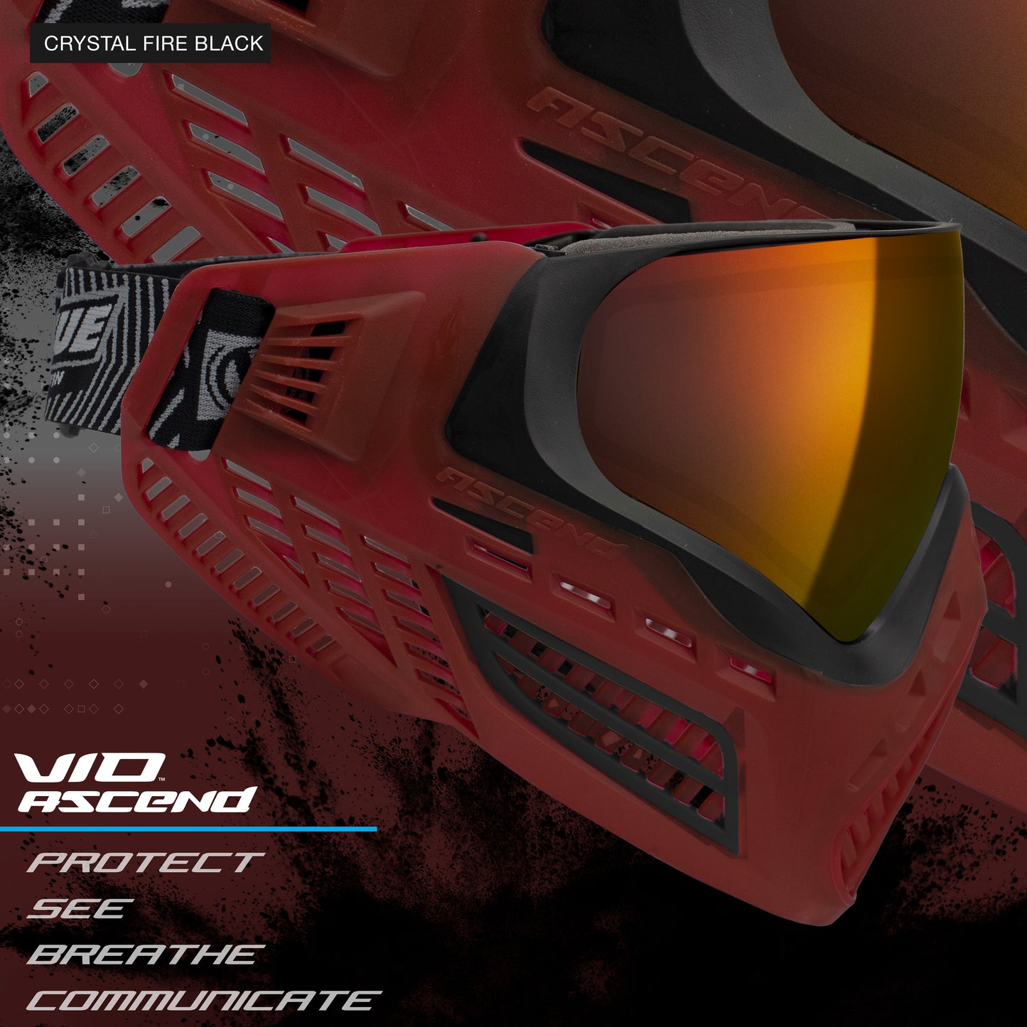 Virtue VIO Ascend Goggle - Crystal Fire Black