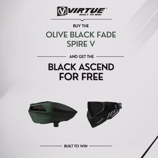 Buy One Get One Free Bundle - Olive Fade Spire V + Black Ascend