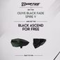 Buy One Get One Free Bundle - Olive Fade Spire V + Black Ascend