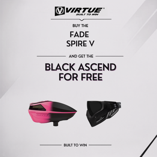 Buy One Get One Free Bundle - Pink Black Fade Spire V + Black Ascend