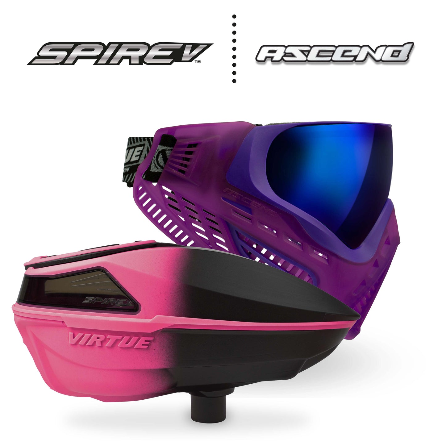 Spire V + VIO Ascend Combo - Pink Black Fade