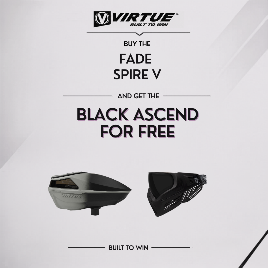 Buy One Get One Free Bundle - Silver Black Fade Spire V + Black Ascend