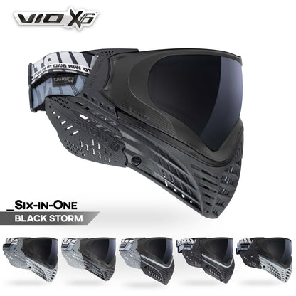 PRE-ORDER - Virtue VIO X6 Goggle - Black Storm