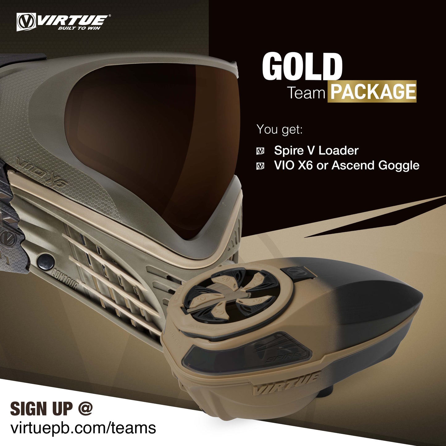 Virtue Gold Team Package