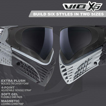 PRE-ORDER - Virtue VIO X6 Goggle - Black Storm