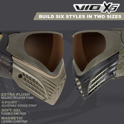 PRE-ORDER - Virtue VIO X6 Goggle - Desert Storm