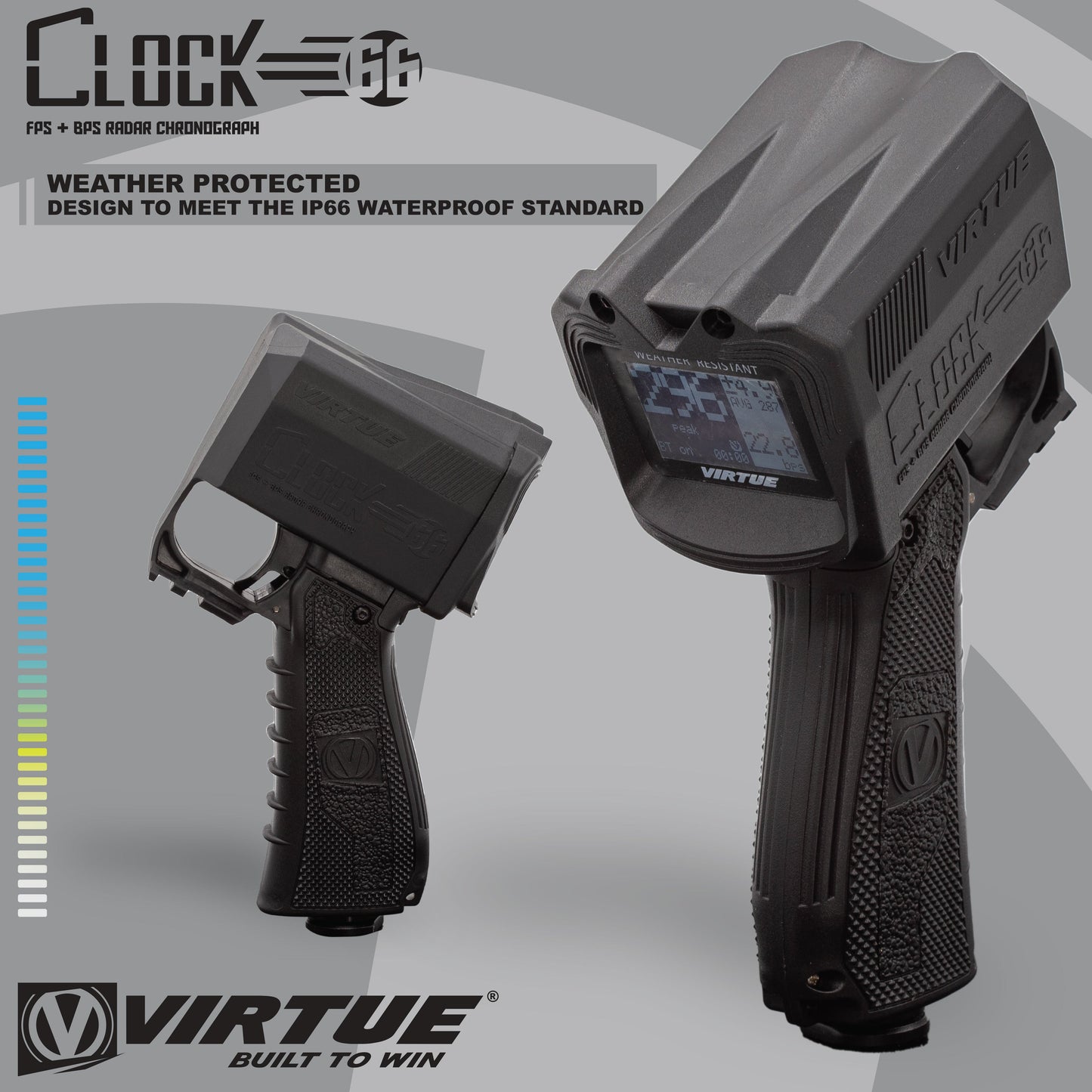 PRE-ORDER - Virtue Clock 66 - FPS & BPS Chronograph
