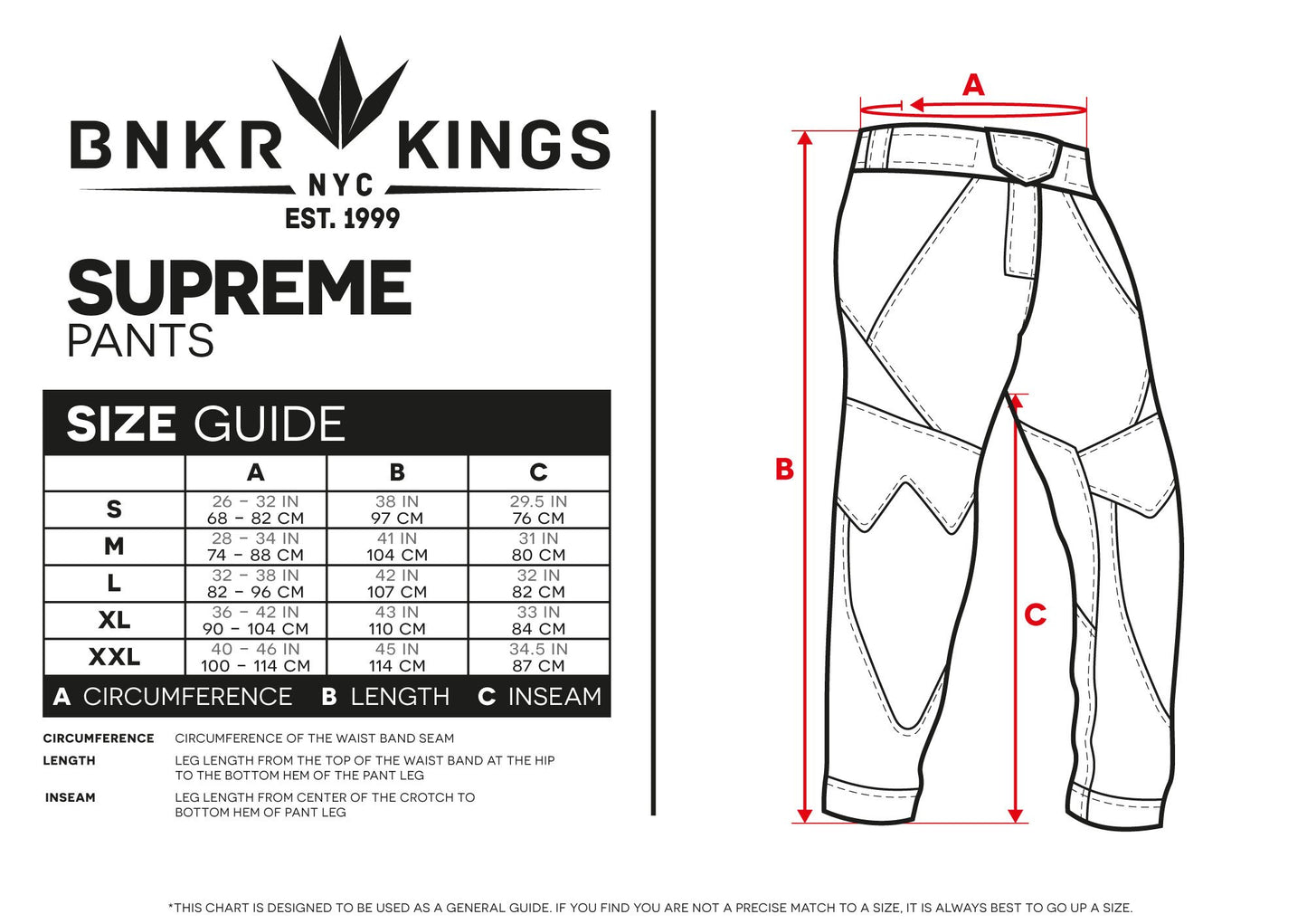 Bunkerkings V2 Supreme Pants - Black